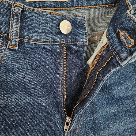 Warp + Weft MAB Slim Straight Side Slit Jeans 26 High Waisted - Picture 5 of 12